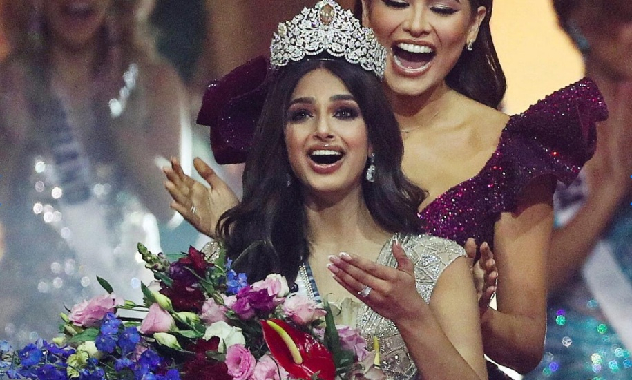 Miss Universe 2021 India S Harnaaz Kaur Sandhu Wins Coveted Crown After Susmhita Sen Lara Dutta