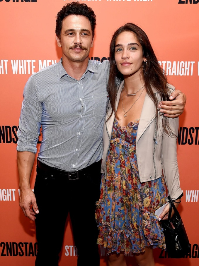 James Franco with girlfriend Isabel Pakzad