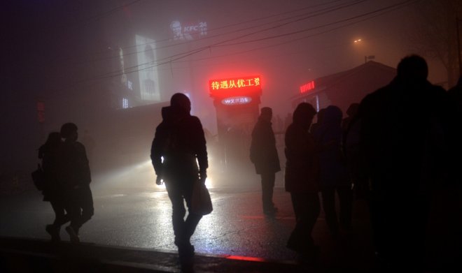 Living amidst the smog of China