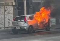  A man set fire to himself and his car over vaccine mandates in Australia