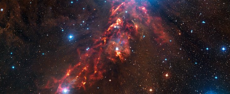 red ribbon of Orion red ribbon of Orion