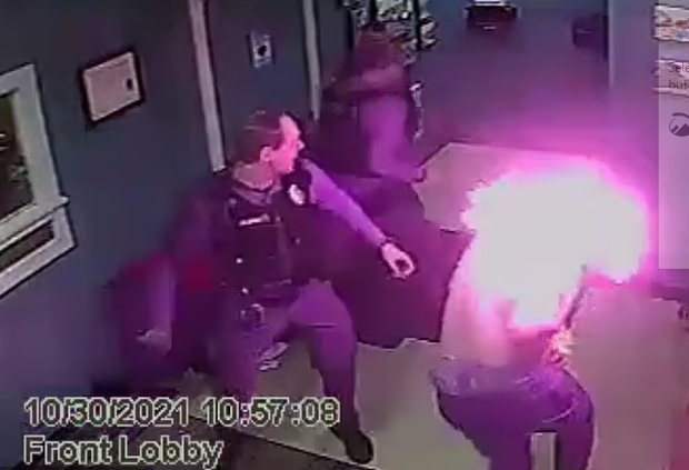 Horrifying Video Shows New York Man Bursting Into Flames After Being Tasered By Cops 9703