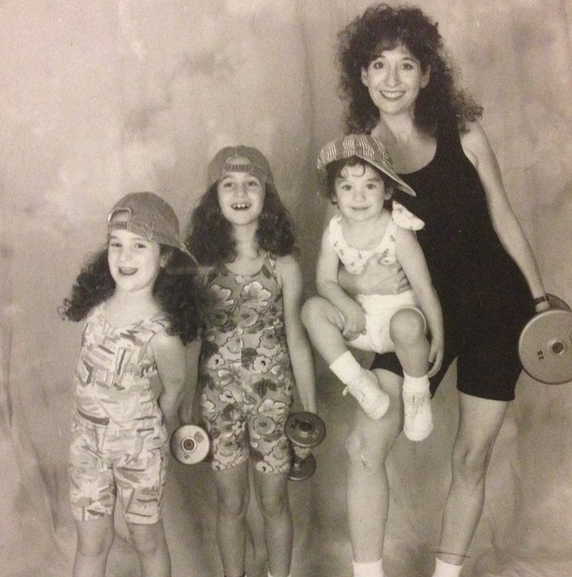 Sherri Kramer with her three daughters, Aubrey, Lara and Jennifer