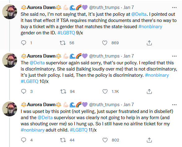 Dawn Henry's thread of tweets