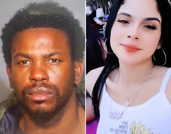 Winston Glynn (L) and Kristal Bayron-Nieves