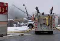  Fire at Eastway Tank on Merivale Road in Ottawa 