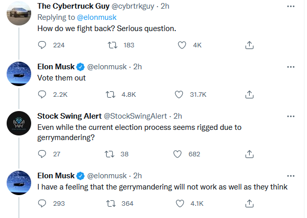 Elon Musk tweets