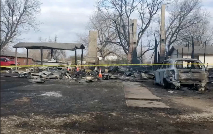 The January 15 fire completely leveled the Dahl family's home
