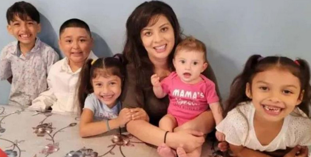 Heather Garcia with her kids Heather Garcia with her kids