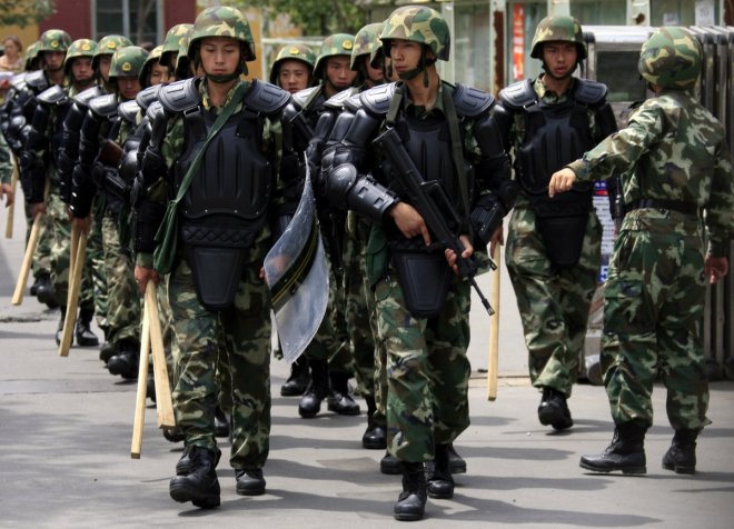 Chinese police shoot dead three terror suspects in Xinjiang Chinese police shoot dead three terror suspects in Xinjiang