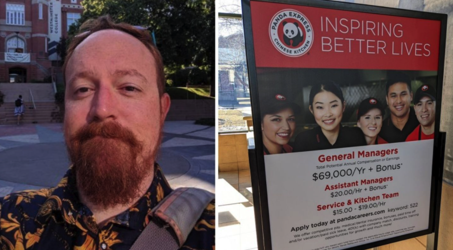 Pennsylvania Professor Gets Roasted on Social Media After Finding Out He  Makes 'Way Less' Money Than Manager at Panda Express