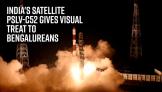 indias-eye-in-the-sky-satellite-pslv-c52-gives-visual-treat-to-bengalureans-watch