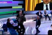 The brawl between Nestor Shufrych and Yuriy Butusov The brawl between Nestor Shufrych and Yuriy Butusov