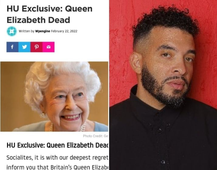 Jason Lee was slammed for spreading fake news of Queen Elizabeth's death