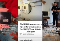 Airbnb hidden camera