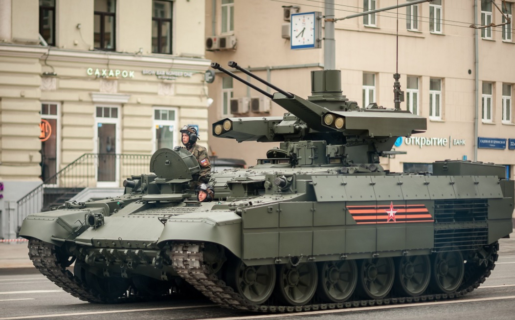 Russia Plans To Take Total Control Of Kyiv? Moves In BMPT-72 Terminator ...