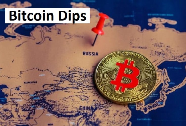 Bitcoin dips