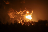 Explosion in Vasylkiv