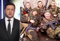 President Zelenskyy (L), Wagner Group (Pictured in Syria) [Representative Image]