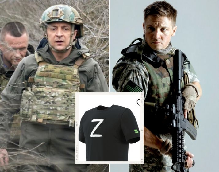 Jeremy Renner was fan-cast on social media to play the Ukrainian president Volodymyr Zelenskyy because of the stark resemblance