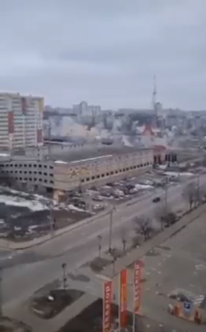 Kharkiv Carpet Bombed