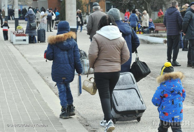 Refugee in Ukraine