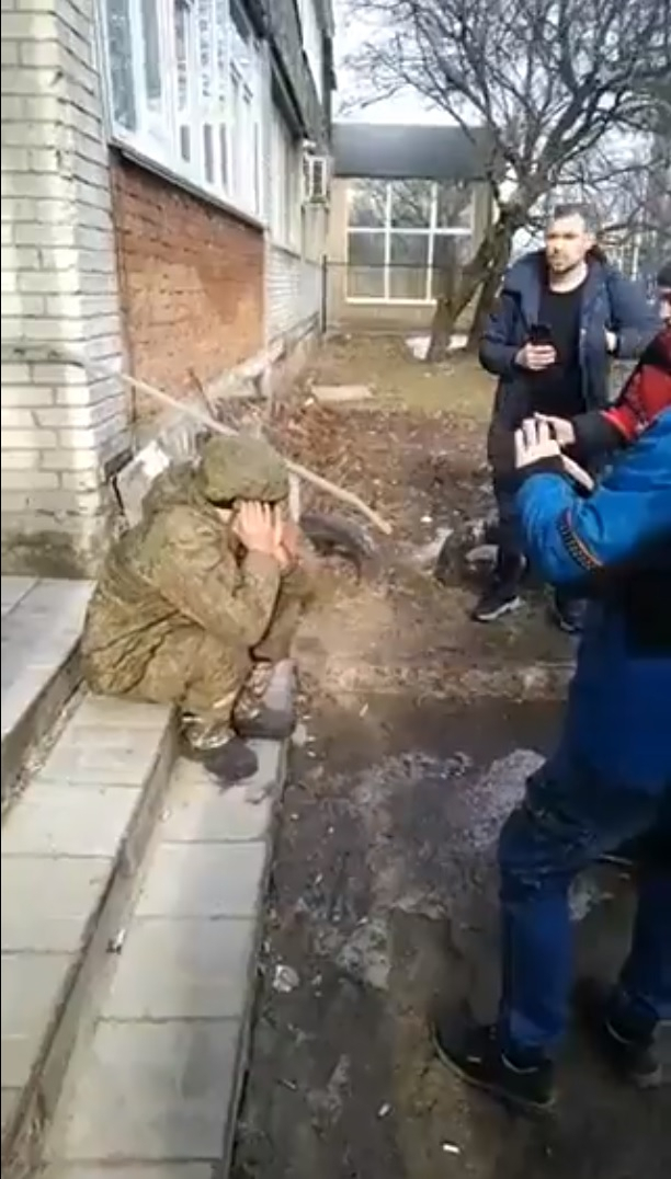 Russian surrendering 