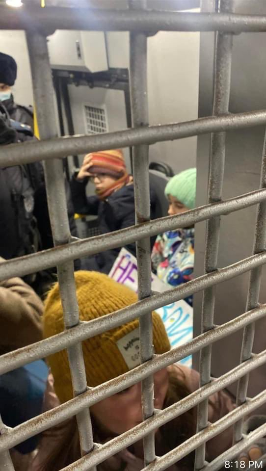 Russian children detained