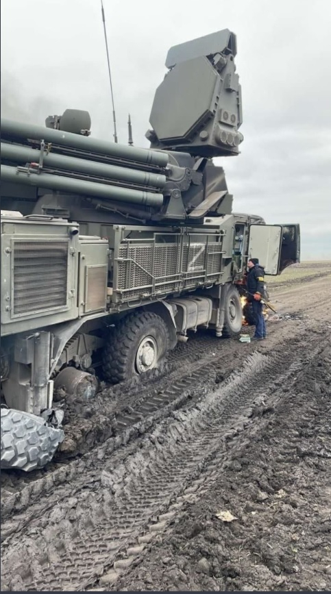 Captured Pantsir-C Captured Pantsir-C