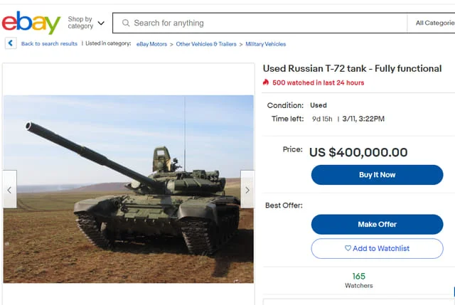 Russian tank 