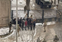 Image showing Russian sabotage group captured in Kharkiv last week