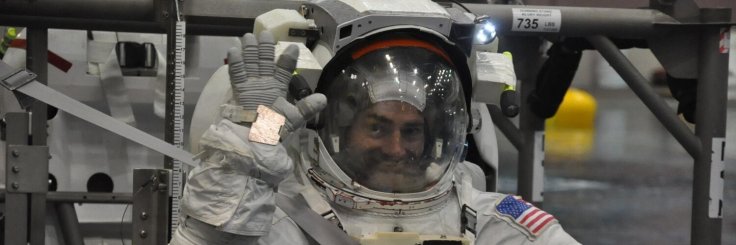 American astronaut Mark Vande Hei.