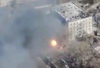 Ukraine drone bombing