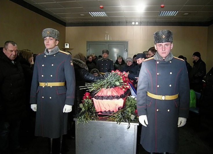 Alexey Glushchak funeral