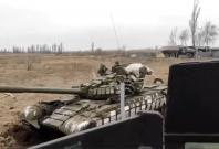 Luhansk tanks