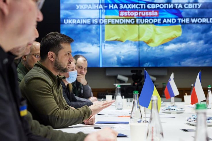 Ukranian President Volodymyr Zelensky Ukranian President Volodymyr Zelensky