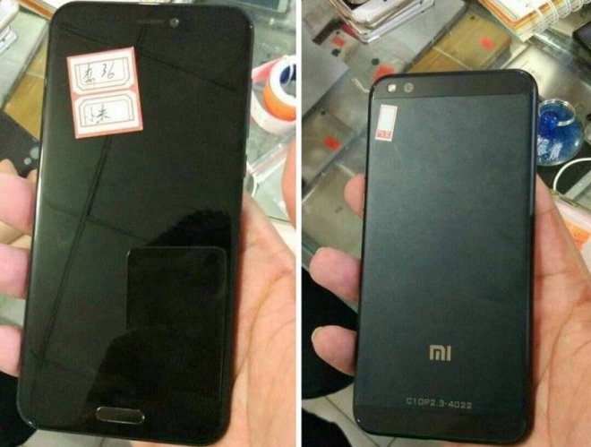 Xiaomi Mi 6 leaked photo