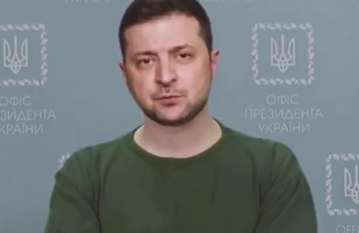 Screen grab of deepfake video of Zelenskyy