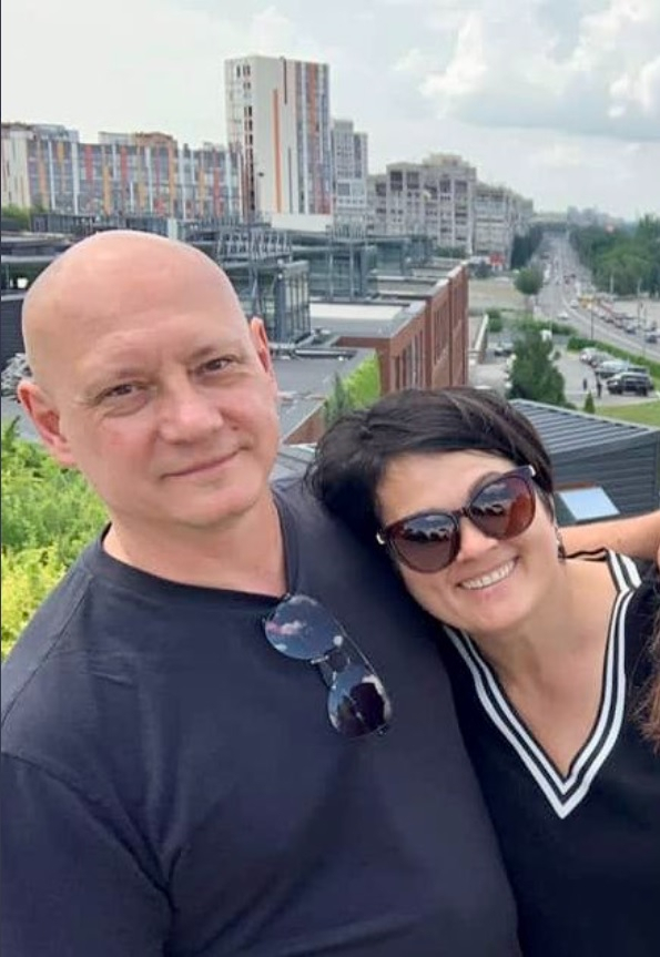 Dmitry Bodyu with wife Helen Dmitry Bodyu with wife Helen