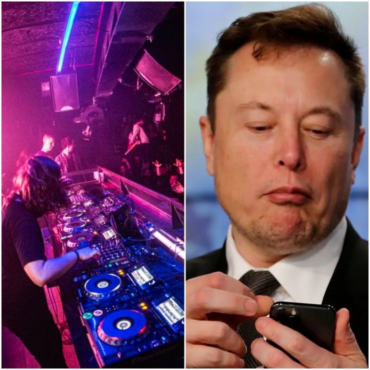 Elon Musk and Berghain club