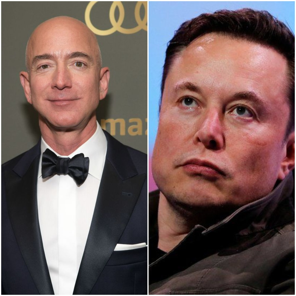Jeff Bezos and Elon Musk