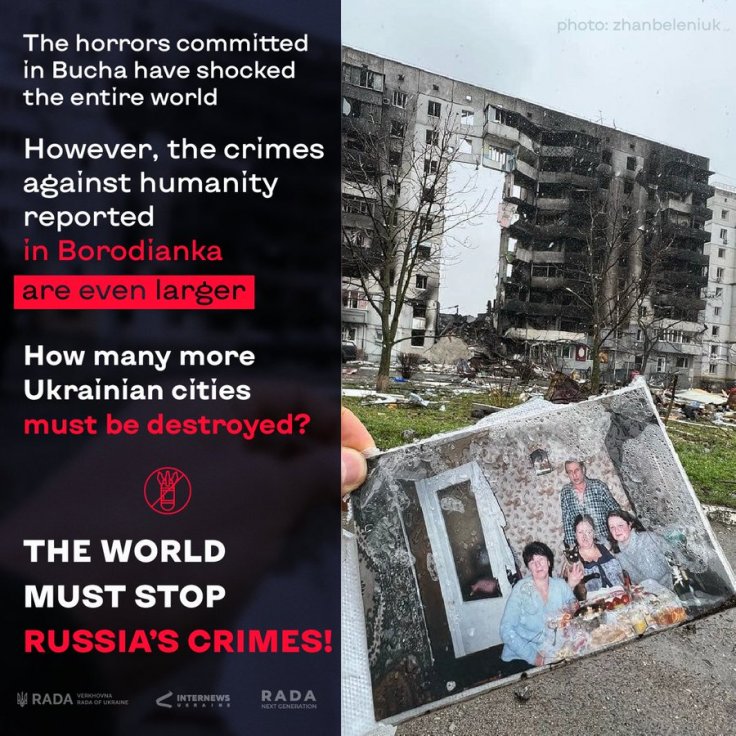 Borodynka massacre by Russian troops Borodynka massacre by Russian troops
