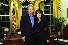 Juanita Broaddrick with Bill Clinton