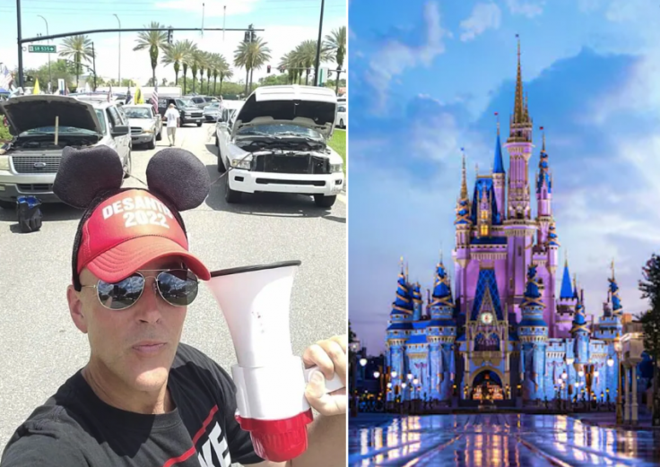 Jonathan Riches at Disney World