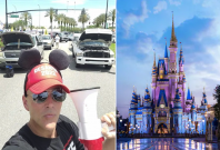 Jonathan Riches at Disney World