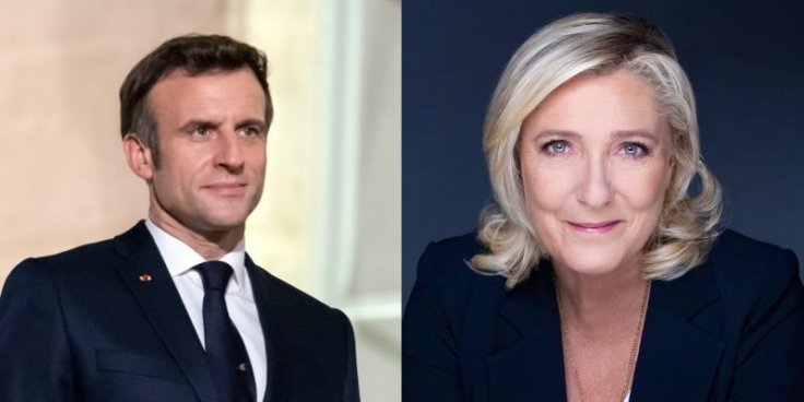 Emmanuel Macron and Marine Le Pen 