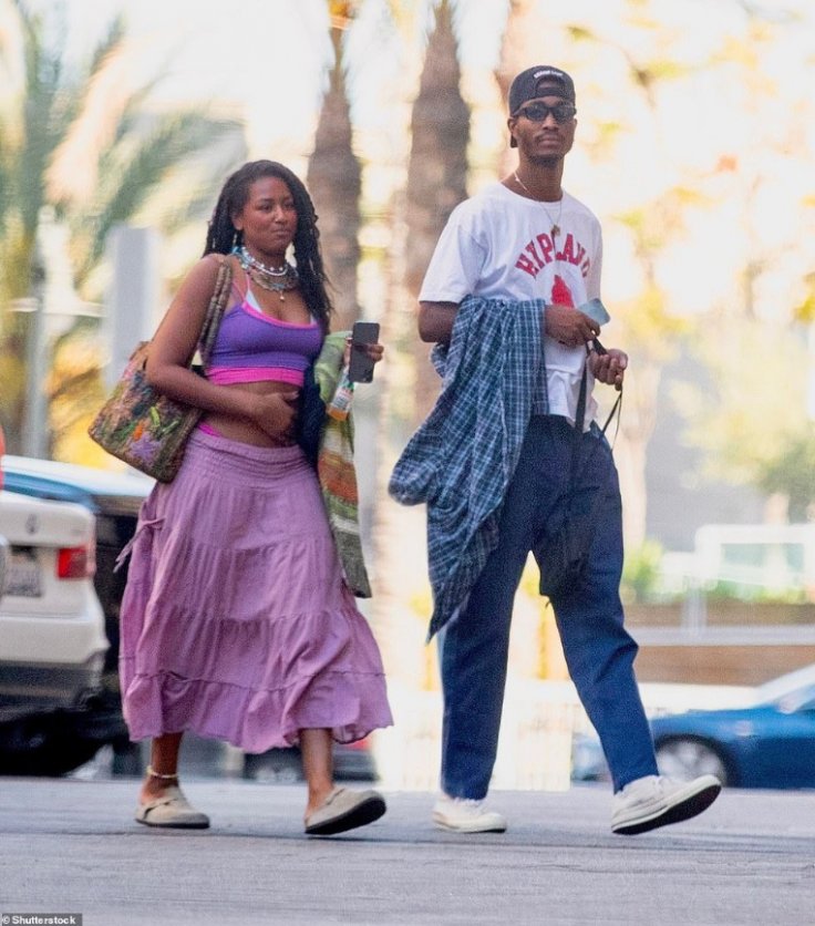 Sasha Obama and Clifton Powell Jr