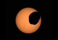 Solar Eclipse on Mars