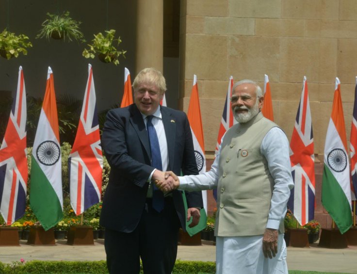 Boris Johnson India 