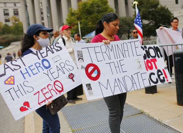 Anti Vax Protests 